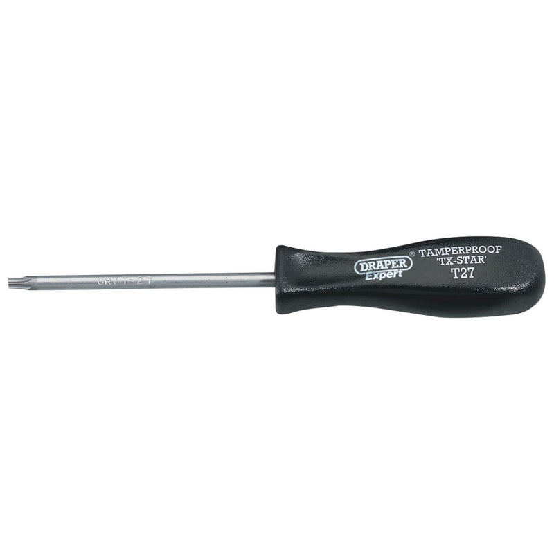Draper TX-STAR Security Screwdriver, T27T x 100mm 34118 Draper - Dynamic Drive