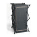 Camping Storage Cupboard Cabinet Folding Canvas Clothes Wardrobe 2 Shelves Camp Active  - Dynamic Drive