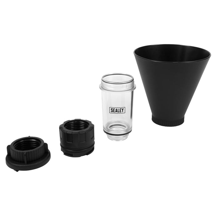 Sealey Engine Oil Funnel Set 4pc  for BMW & Mercedes-Benz VS7106 Sealey  - Dynamic Drive