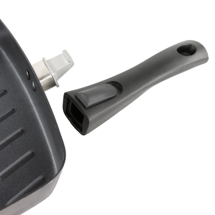 Leisurewize No Stick Tri Cooking Pan, 3 Sections Leisurewize - Dynamic Drive