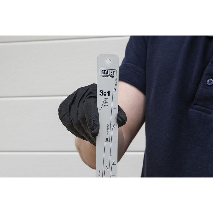 Sealey Aluminium Paint Measuring Stick 1:1/3:1 PA07 Sealey - Dynamic Drive
