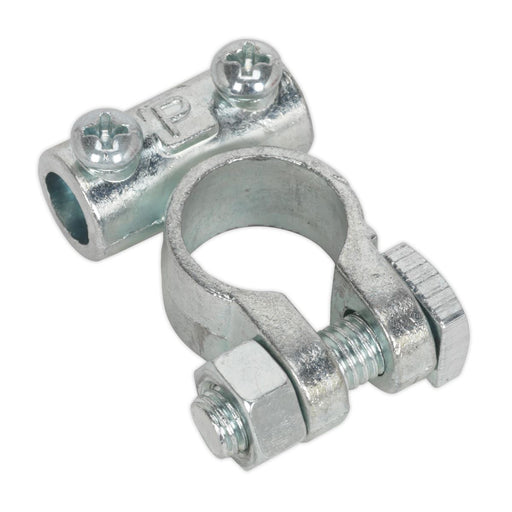 Sealey Battery Terminal 12V Positive Light-Duty Pack of 10 BTP1 Sealey - Dynamic Drive