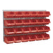 Sealey Bin & Panel Combination 24 Bins Red TPS130 Sealey - Dynamic Drive