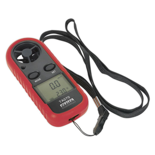 Sealey Anemometer TA070 Sealey - Dynamic Drive