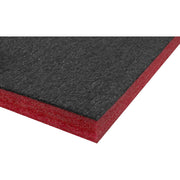 Sealey Easy Peel Shadow Foam Red/Black 1200 x 550 x 30mm SF30R Sealey - Dynamic Drive