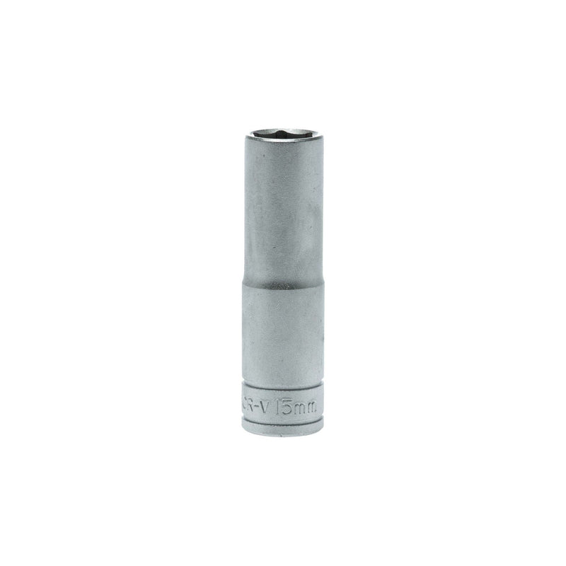 Teng Tools 1/2" Deep Socket 6 pt Metric 15mm Teng Tools - Dynamic Drive