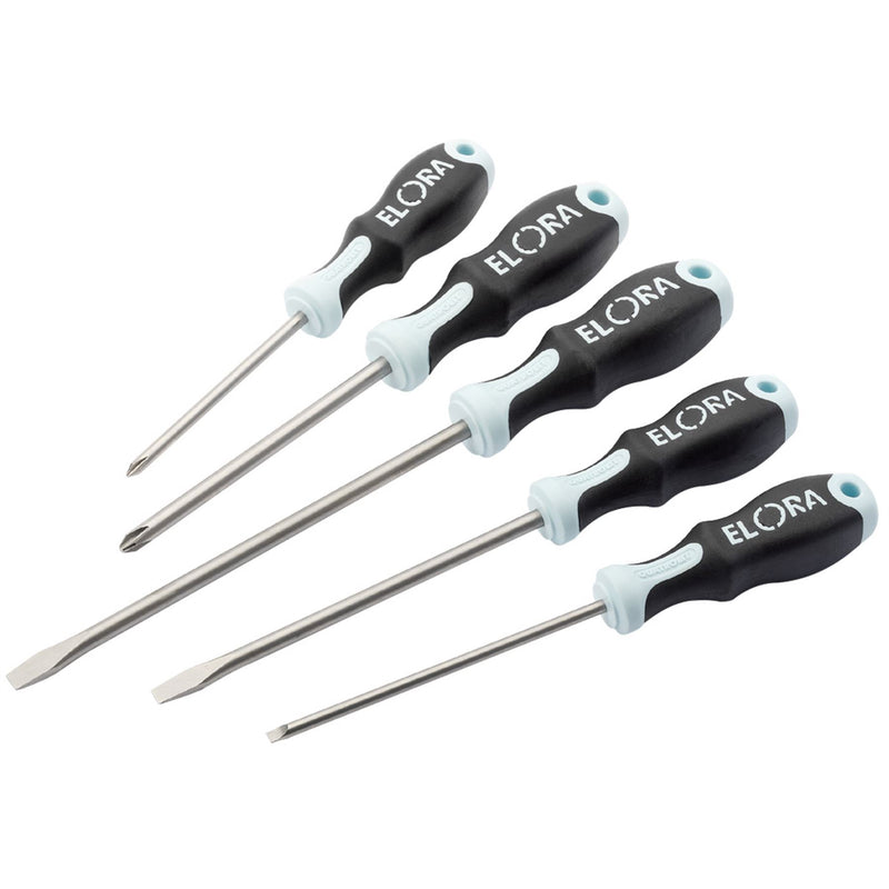 Draper Stainless Steel Engineer's Screwdriver Set (5 Piece) 49129 Draper - Dynamic Drive
