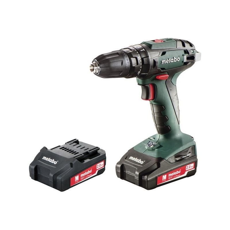 Metabo SB 18 Combi Hammer Drill 18V 2 x 2.0Ah Li-ion Metabo - Dynamic Drive