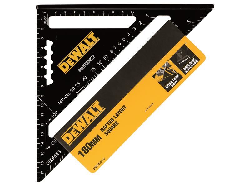 Dewalt Metric Speed Square 18cm Dewalt - Dynamic Drive