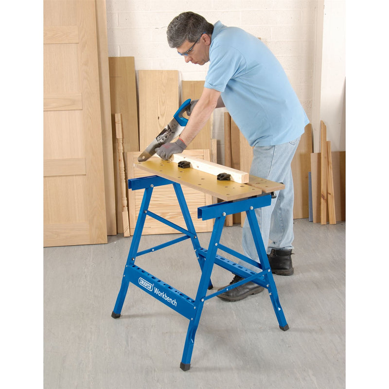 Draper Fold Down Workbench, 800mm 21353 Draper - Dynamic Drive