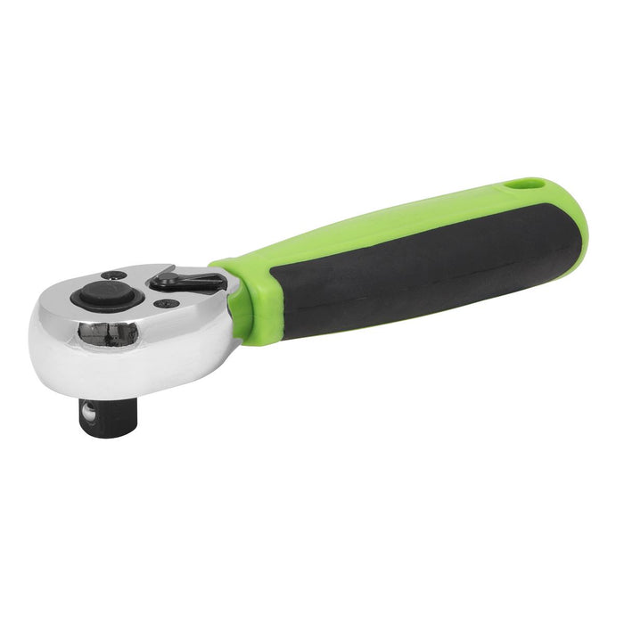 Siegen Siegen Stubby Ratchet Wrench with Flip Reverse 3/8"Sq Drive S01259 Siegen - Dynamic Drive