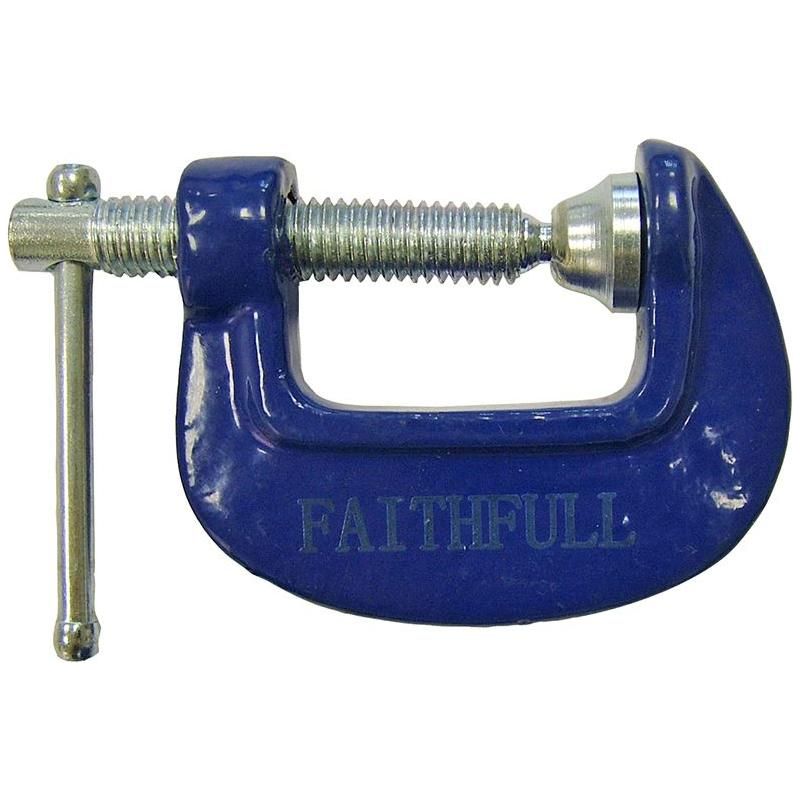 Faithfull Hobbyists Clamp 25mm (1in) Faithfull - Dynamic Drive
