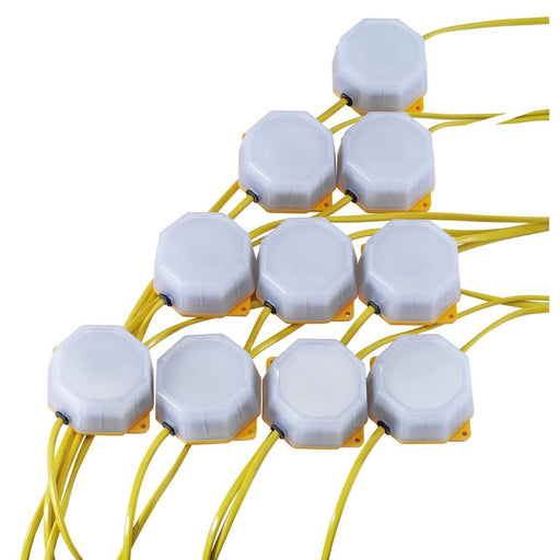 Draper SMD LED Festoon String Lights, 4W, 3,800 Lumens, 22m (Set of 10) 90094 Draper - Dynamic Drive