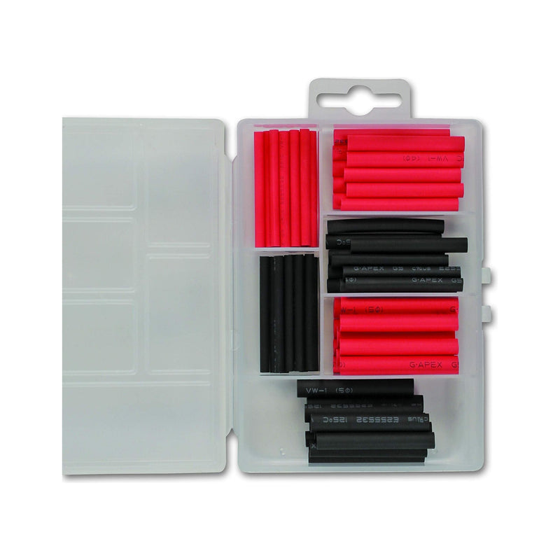 Connect Assorted Mini Box Heat Shrink Sleeving 60pc 36819 Tool Connection - Dynamic Drive