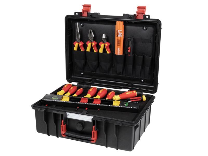 Wiha L electric Basic Tool Set, 18 Piece (inc. Case) Wiha - Dynamic Drive