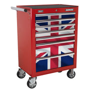 Sealey Union Jack Graphics 7 Drawer Rollcab Kit AP26479TUJ Sealey - Dynamic Drive