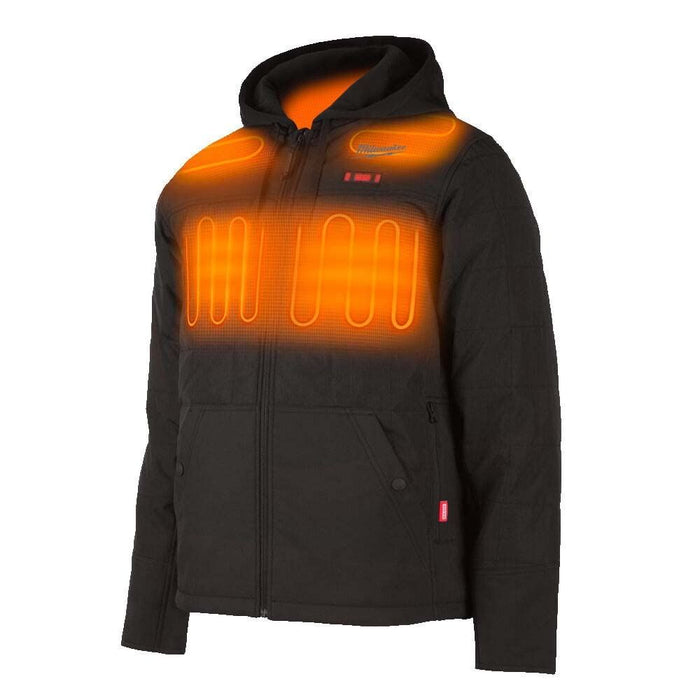 Milwaukee M12Hpjbl2-0(M) Heated Jacket Blk 4932480072 Milwaukee - Dynamic Drive
