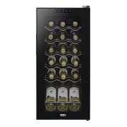 Baridi 18 Bottle Wine Fridge & Cooler - Black DH6 Baridi - Dynamic Drive