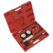 Sealey Cylinder Leakage Tester 2-Gauge Petrol Engine Fault Test Kit Head Gasket Sealey  - Dynamic Drive