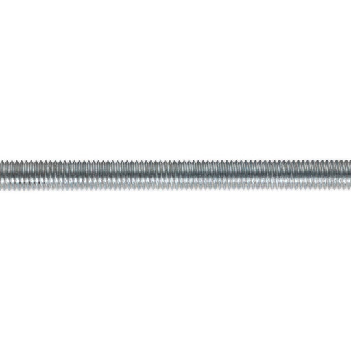 Sealey Studding M8 x 1m Zinc Pack of 5 STUD8 Sealey - Dynamic Drive