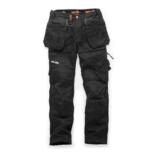 Scruffs Women's Trade Flex Holster Trousers Black 6S Scruffs - Dynamic Drive