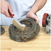 Sealey Wire Brush Brassed Steel Plastic Handle Display Box of 24 WB05DB24 Sealey - Dynamic Drive