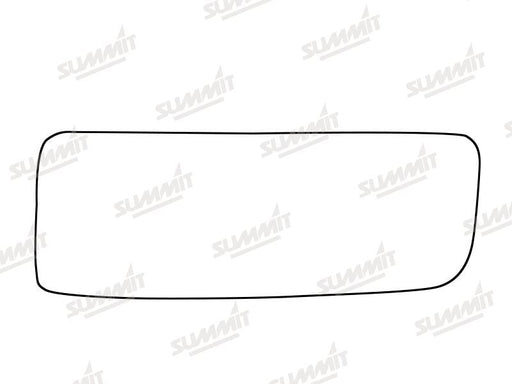 Summit Non-Heated Base Plate With Lower Blind-Spot Mirror Glass fits VW Crafter 06 on RHS Summit - Dynamic Drive