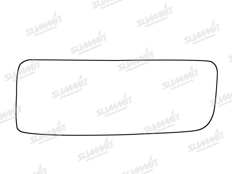 Summit Non-Heated Base Plate With Lower Blind-Spot Mirror Glass fits VW Crafter 06 on RHS Summit - Dynamic Drive