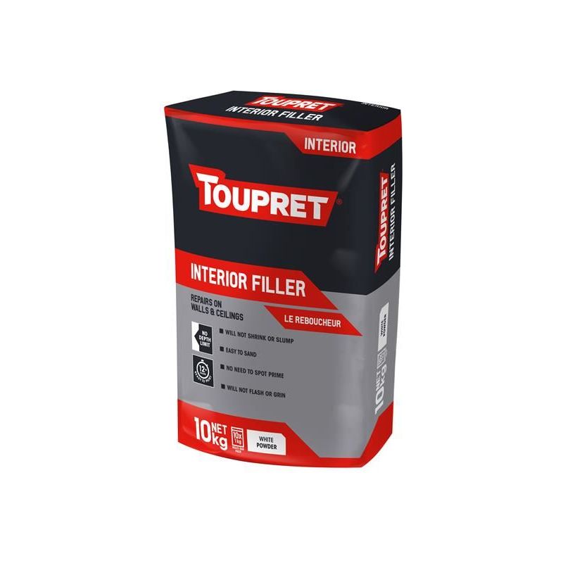 Toupret Interior Filler 10kg Toupret - Dynamic Drive
