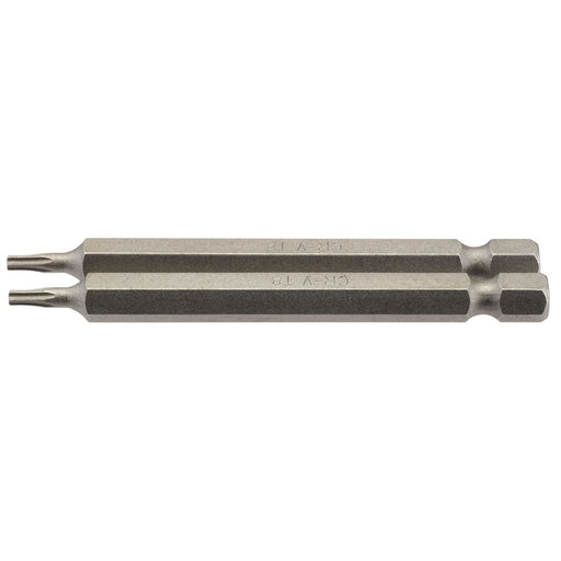 Draper TX-STAR Insert Bit, 1/4" Hex, 75mm Long, T8 (Pack of 2) Draper - Dynamic Drive