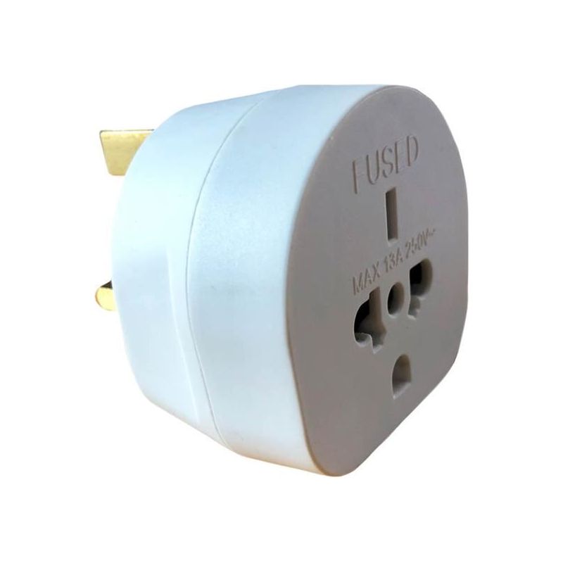 Dencon EU/US/CAN/AUS to UK Adaptor 13A Dencon - Dynamic Drive