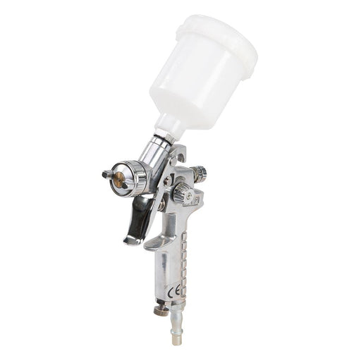 Silverline Gravity Feed HVLP Spray Gun 100ml Silverline - Dynamic Drive