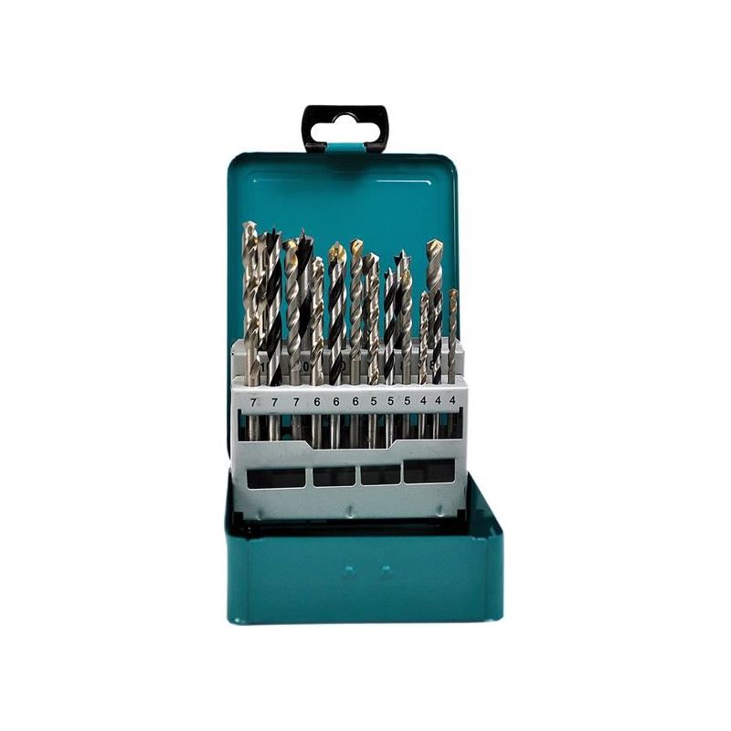 Makita D-47173 Mixed Drill Bit Set 18 Piece Makita - Dynamic Drive