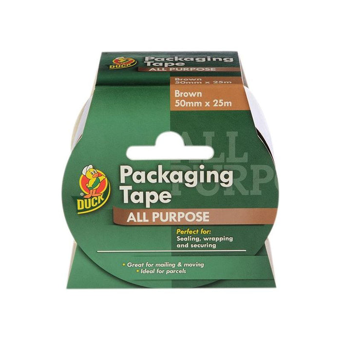 Shurtape Duck Tape® Packaging Tape 50mm x 25m Brown Shurtape - Dynamic Drive