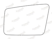 Summit Stick-On Standard Mirror Glass fits Volvo 340 360 LHS Summit - Dynamic Drive