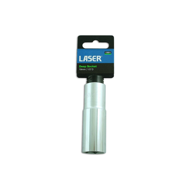 Laser Deep Socket 3/8"D 13mm 1956 Laser - Dynamic Drive