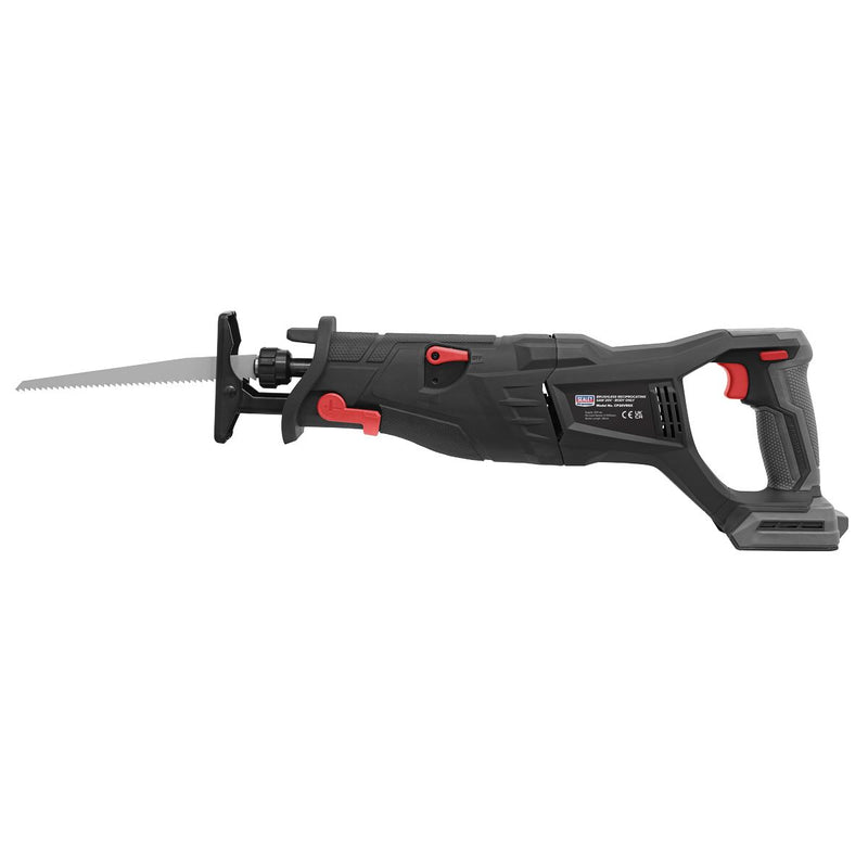 Sealey Brushless Reciprocating Saw 20V SV20 Series Body Only CP20VRSX Sealey - Dynamic Drive