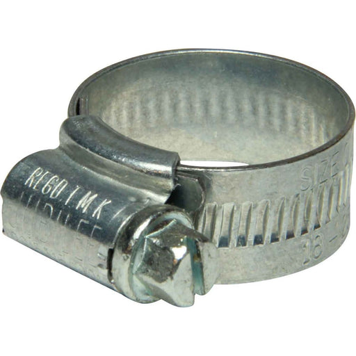 Jubilee Hose Clip 18-25mm Zinc Plated Mild Steel Size 0XMS - for a secure hold Jubilee - Dynamic Drive