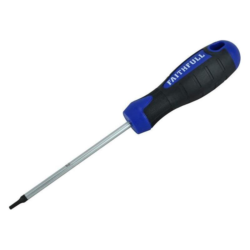 Faithfull Screwdriver Star (TORX) Tip TX10 x 100mm Faithfull - Dynamic Drive