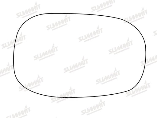 Summit Heated Base Plate With Standard Mirror Glass fits Ka 96 on LHS RHS Summit - Dynamic Drive