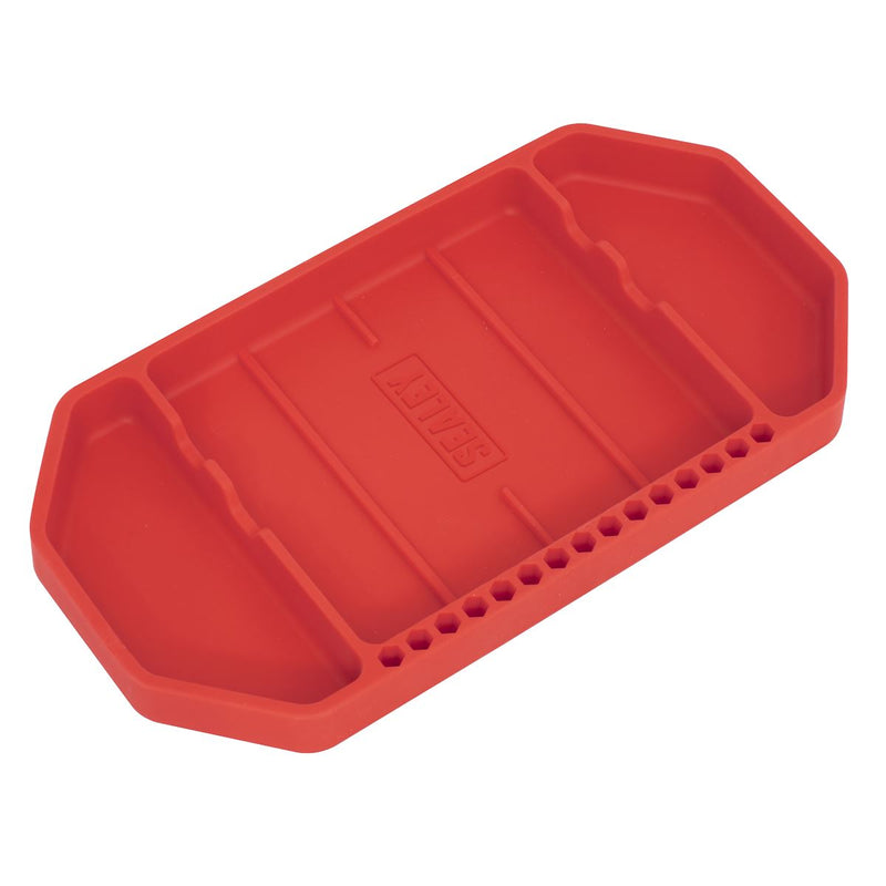 Sealey Flexible Tool Tray Non-Slip 275 x 140 x 30mm APNST1 Sealey - Dynamic Drive