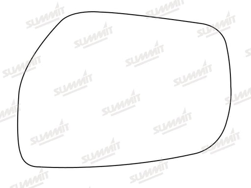 Summit Stick-On Standard Mirror Glass fits Renault Koleos 08 on LHS Summit - Dynamic Drive