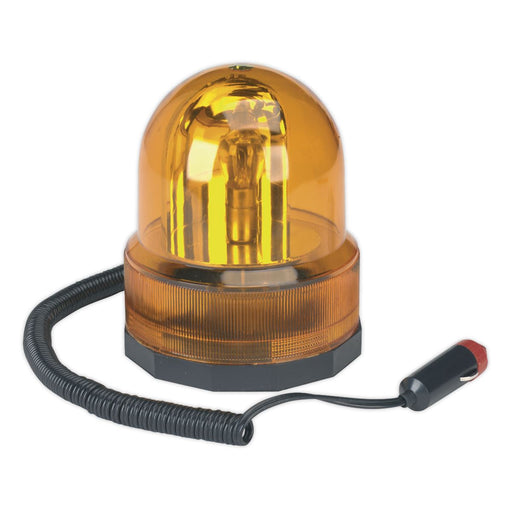 Sealey Rotating Amber Beacon 12V Magnetic Base Sealey - Dynamic Drive