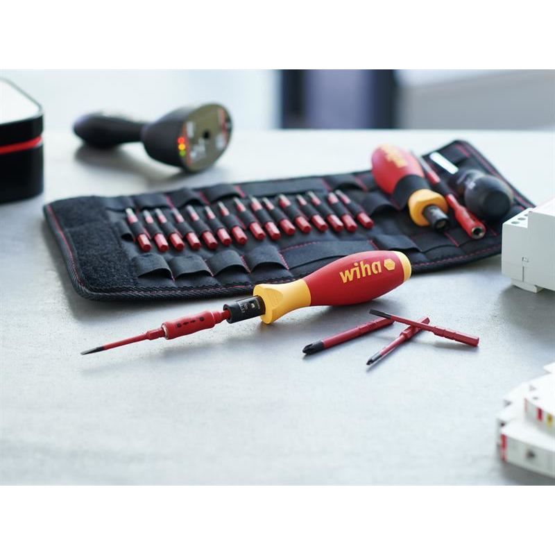 Wiha TorqueVario®-S electric Screwdriver Set, 19 Piece Wiha - Dynamic Drive