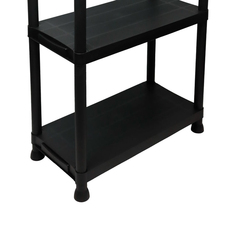 Streetwize 5-Tier Heavy Duty Plastic Shelving 20kg Per Shelf Streetwize - Dynamic Drive