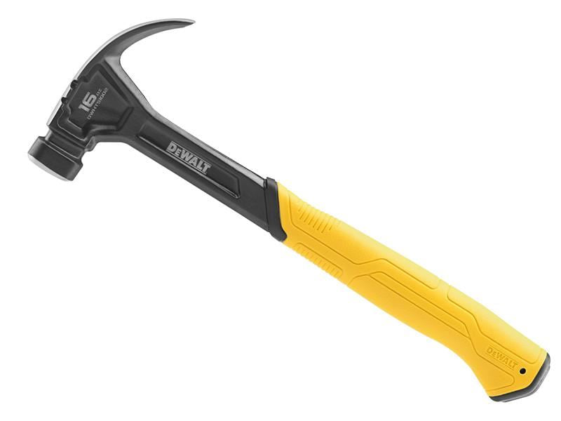 Dewalt Curve Claw Smooth Face Hammer 454g (16oz) Dewalt - Dynamic Drive