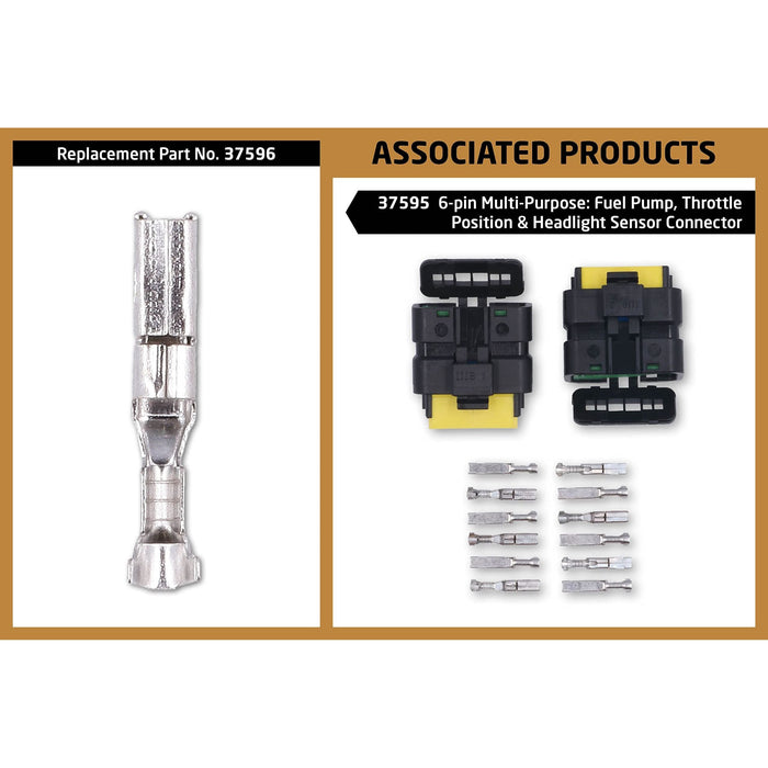 Connect Non-Insulated Female Terminals 100pc 37596 Tool Connection - Dynamic Drive