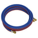 Sealey Twin Rubber Hose Set Oxyacetylene 4.5m SGA5 Sealey  - Dynamic Drive