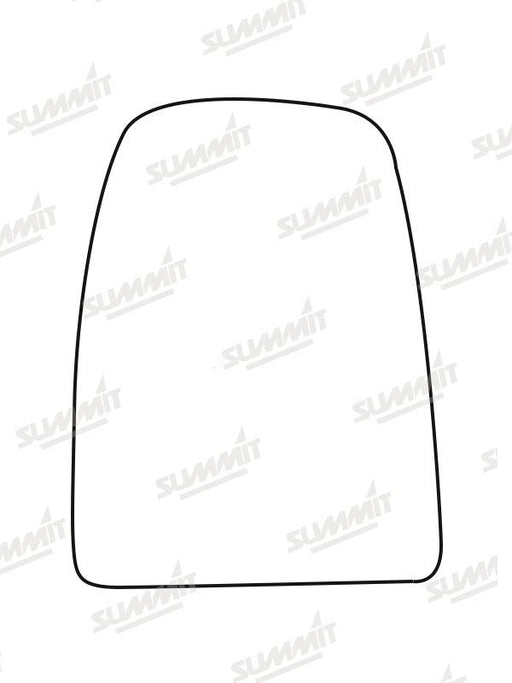 Summit Stick-On Commercial Mirror Glass fits Iveco Daily 14 on RHS Summit - Dynamic Drive