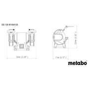 Metabo DS 125 M Bench Grinder 2000W 240V Metabo - Dynamic Drive